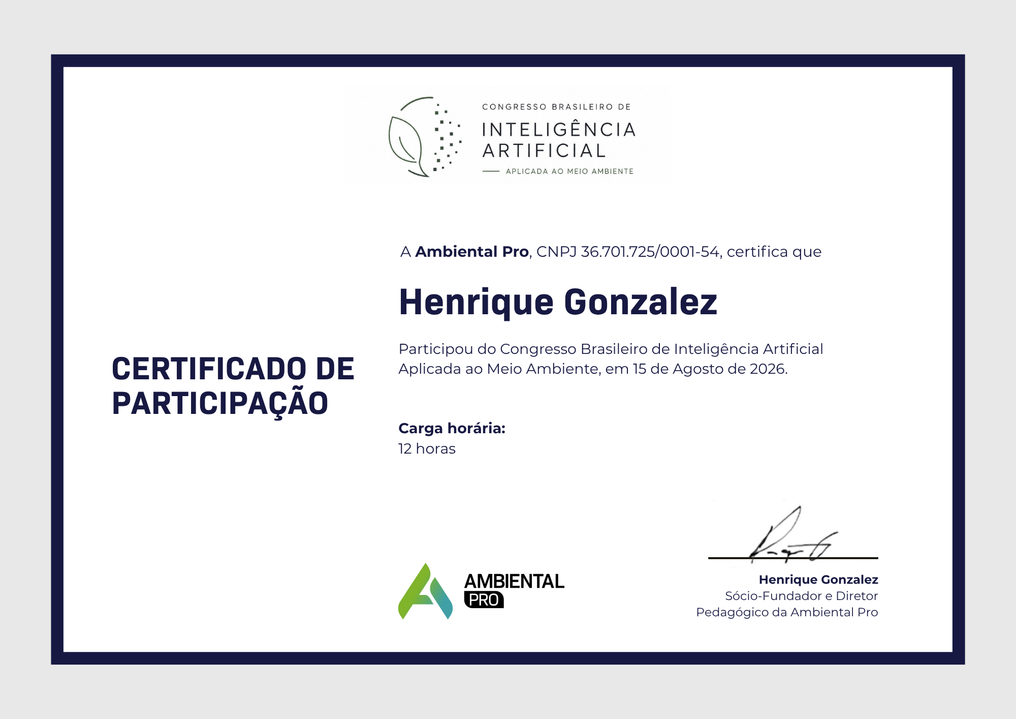 Certificado Digital Modelo